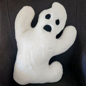 Ghost throw pillow plush
